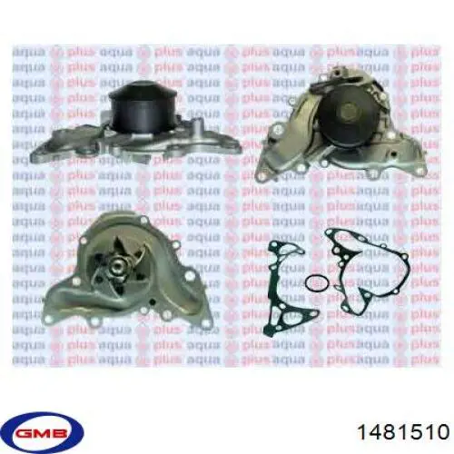 Помпа охолодження GMB 1481510 ціна, від 39.22 USD