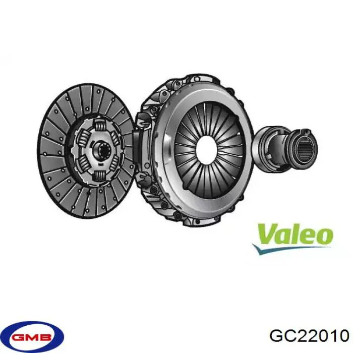 Вижимний підшипник GC22010 GMB