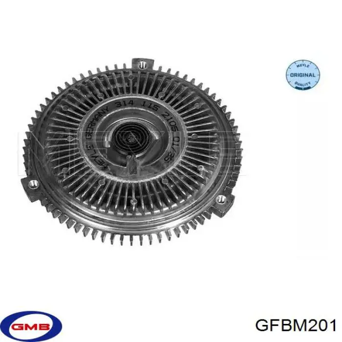 GFBM201 GMB Гідромуфта приводу вентилятора