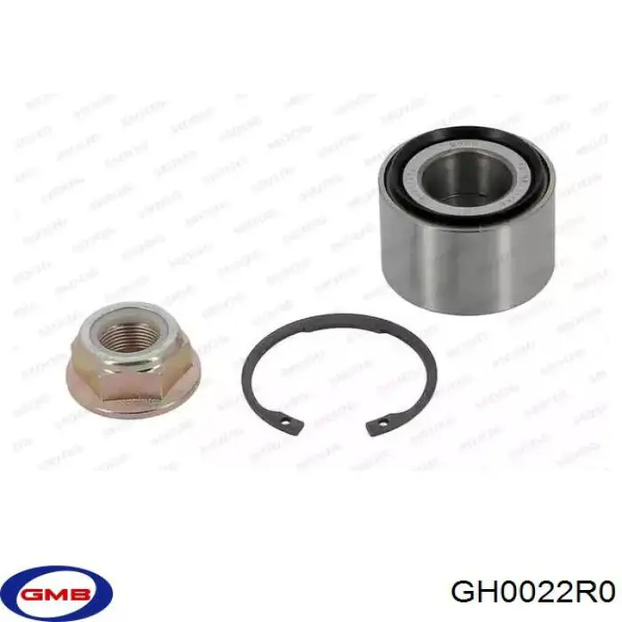 Підшипник маточини задньої GMB GH0022R0 ціна, від 12.67 USD