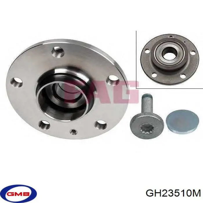 GH23510M GMB Маточина задня