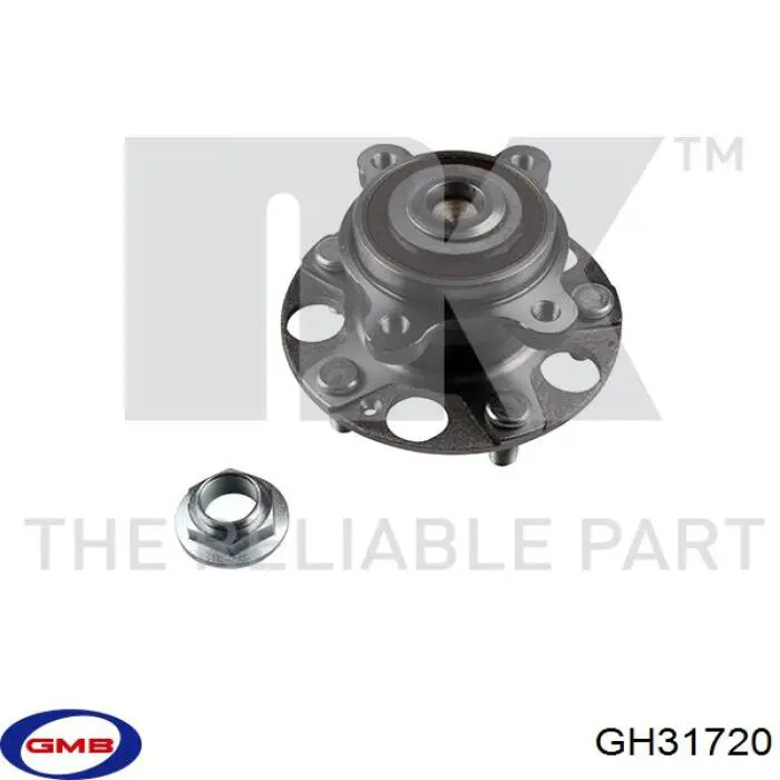 Маточини задніх коліс GMB GH31720 ціна, від 63.47 USD