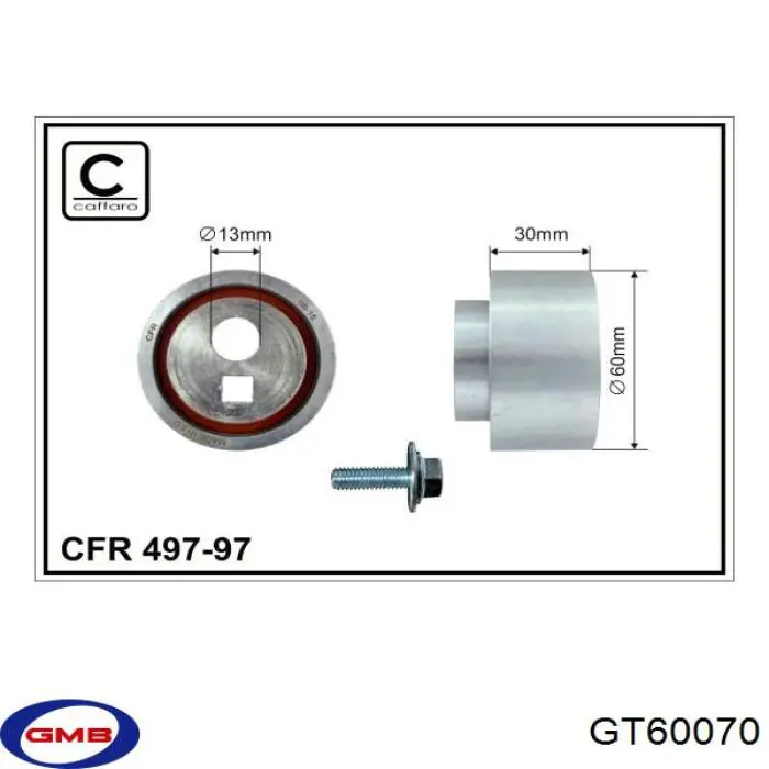 Ролик ГРМ GMB GT60070