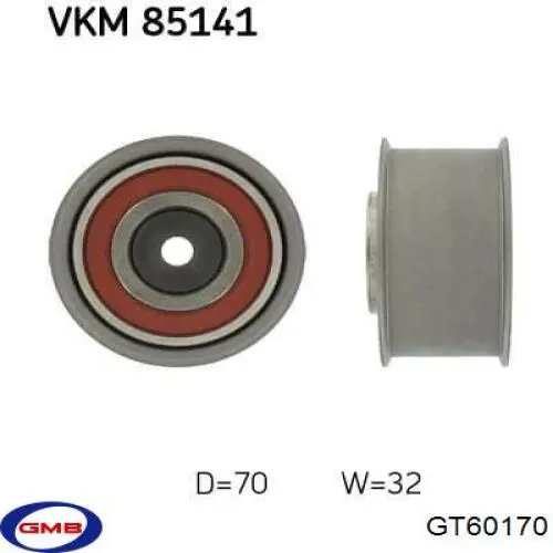 Купити GT60170 GMB Натяжний ролик