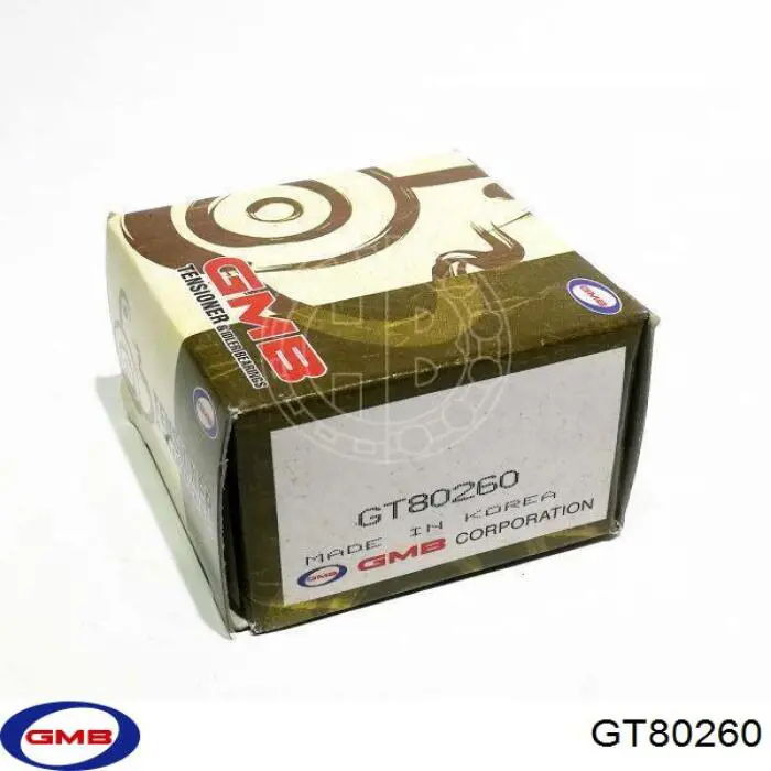 GT80260 GMB ролик натягувача ременя грм