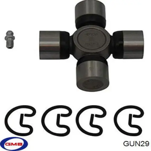 Хрестовина карданного валу GMB GUN29 ціна, від 8.98 USD