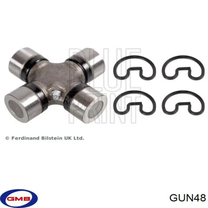 Хрестовина карданного валу GMB GUN48 ціна, від 8.64 USD