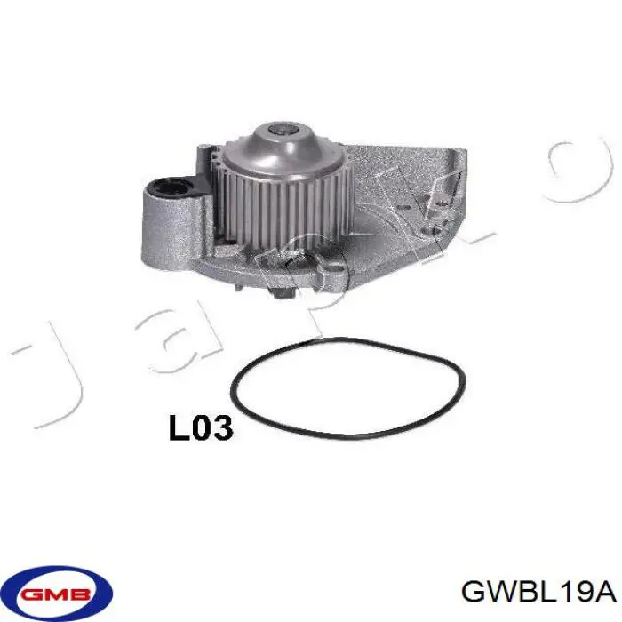 Помпа охолодження GMB GWBL19A ціна, від 26.96 USD