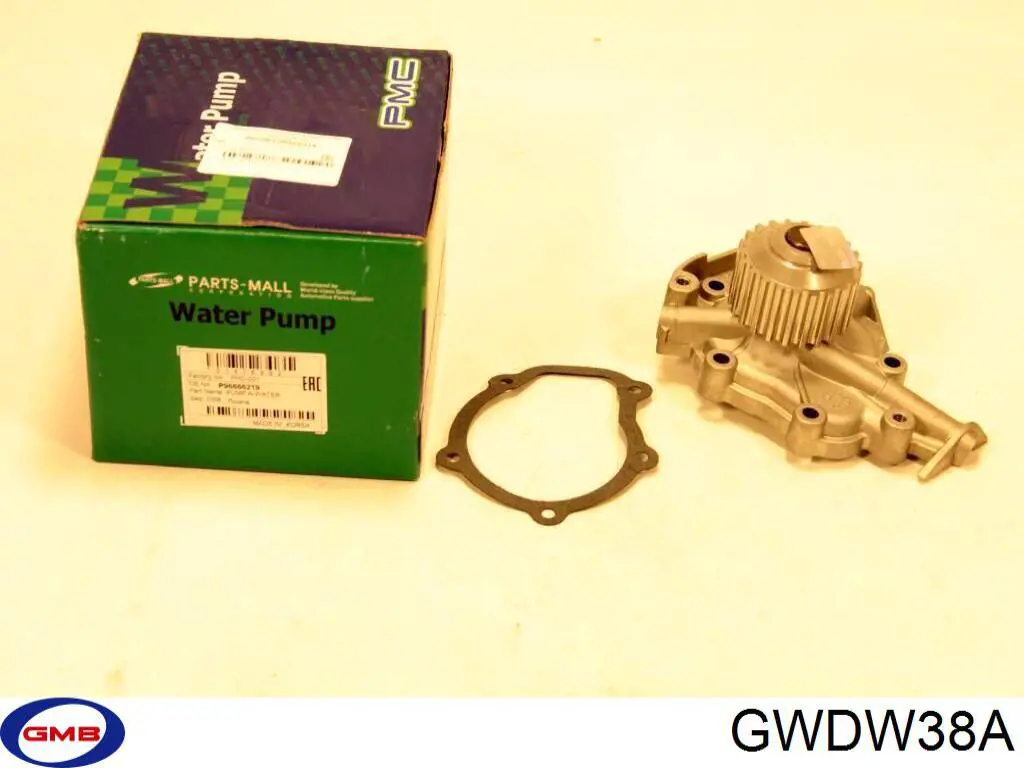 Помпа охолодження GMB GWDW38A ціна, від 18.12 USD