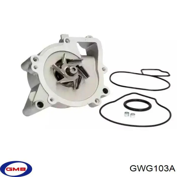 Помпа охолодження GMB GWG103A ціна, від 33.00 USD