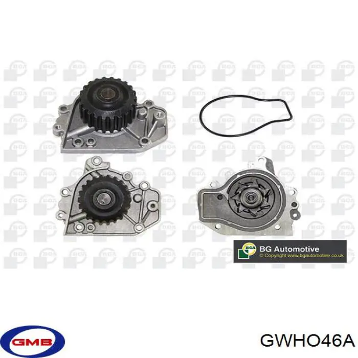 Помпа охолодження GMB GWHO46A ціна, від 34.23 USD