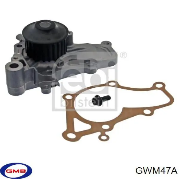 Помпа охолодження GMB GWM47A ціна, від 20.74 USD