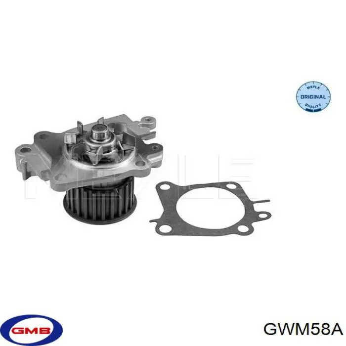 Помпа охолодження GMB GWM58A ціна, від 26.59 USD