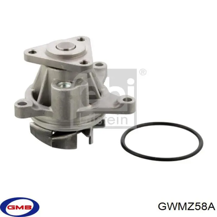 Помпа охолодження GMB GWMZ58A ціна, від 28.33 USD