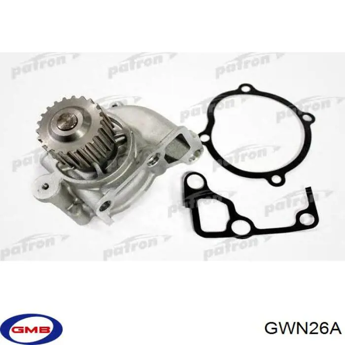 Помпа охолодження GMB GWN26A ціна, від 24.47 USD