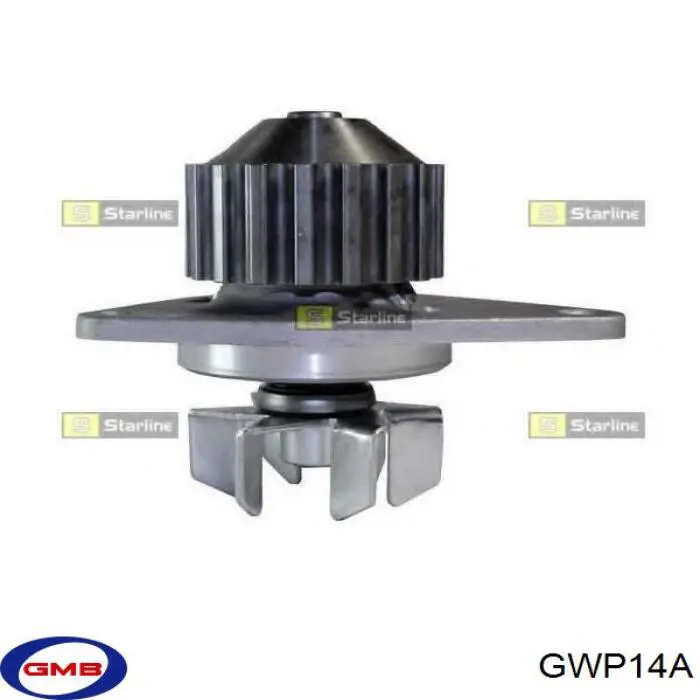 Помпа охолодження GMB GWP14A ціна, від 18.17 USD