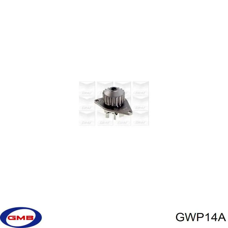 Купити GWP14A GMB Насос охолоджуючої рідини