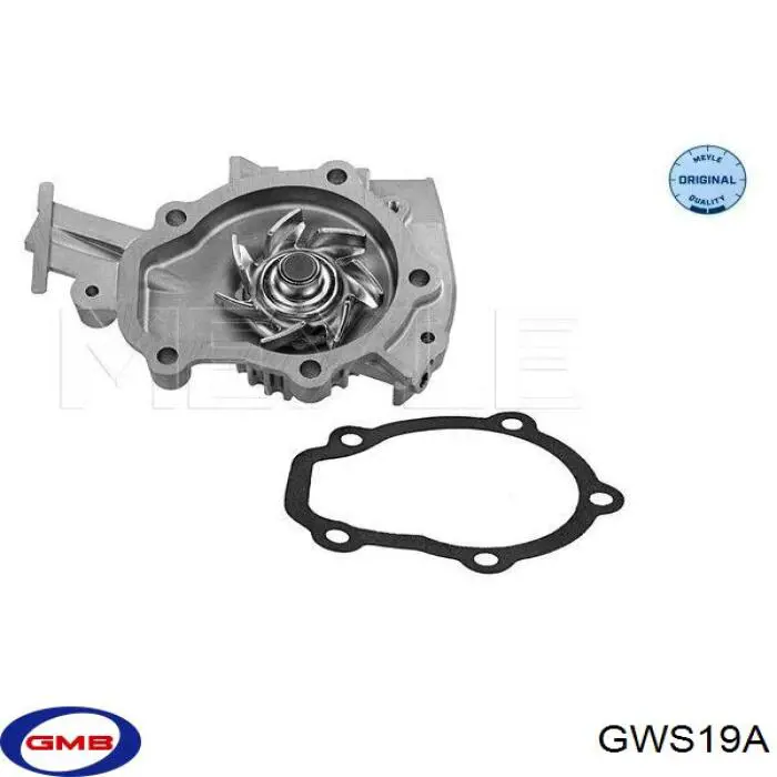 Помпа охолодження GMB GWS19A ціна, від 22.73 USD