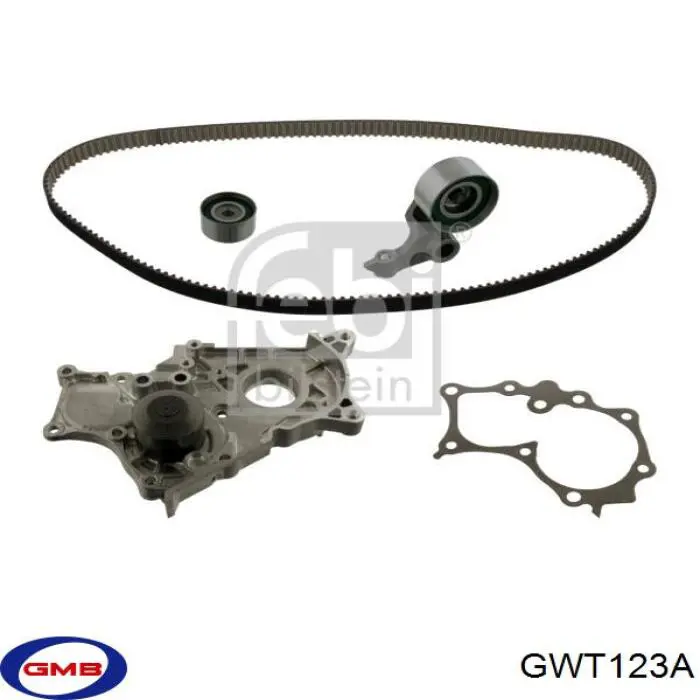 Помпа охолодження GMB GWT123A ціна, від 43.45 USD