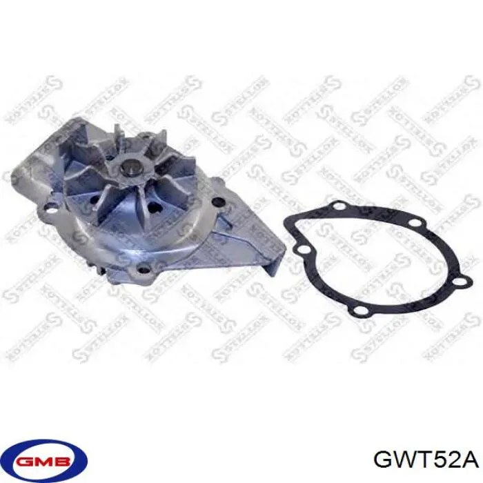 Помпа охолодження GMB GWT52A ціна, від 51.84 USD