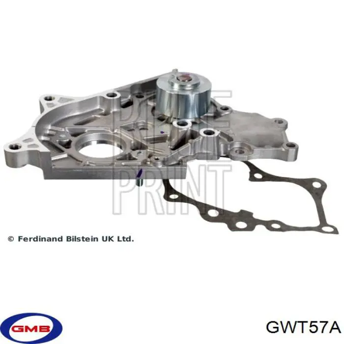 Помпа охолодження GMB GWT57A ціна, від 33.33 USD