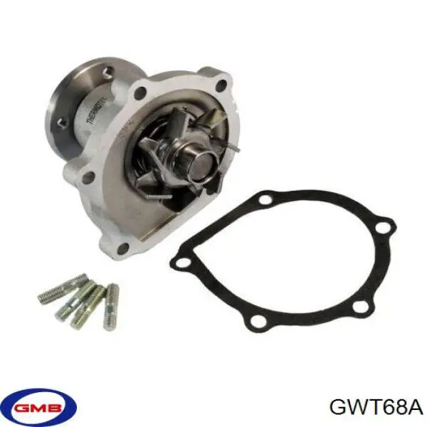 Помпа охолодження GMB GWT68A ціна, від 20.25 USD