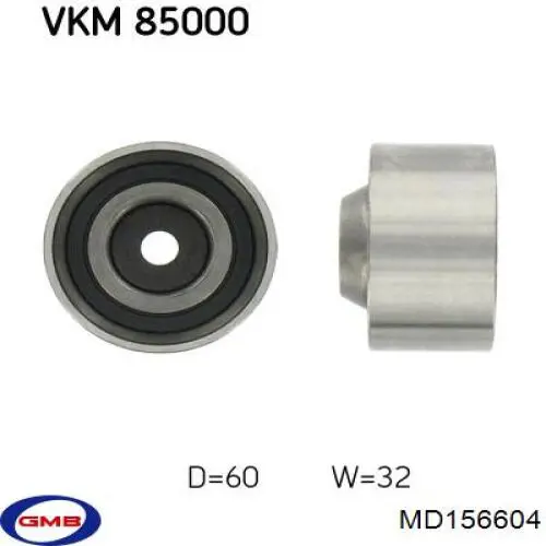 Купити MD156604 GMB Ролик паразитний ГРМ