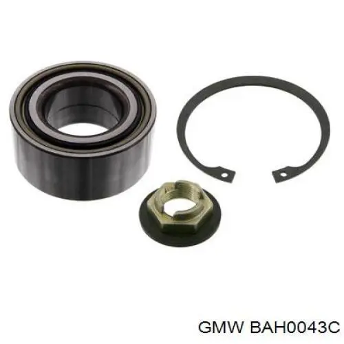 Комплект підшипник маточини передньої GMW BAH0043C ціна, від 23.67 USD