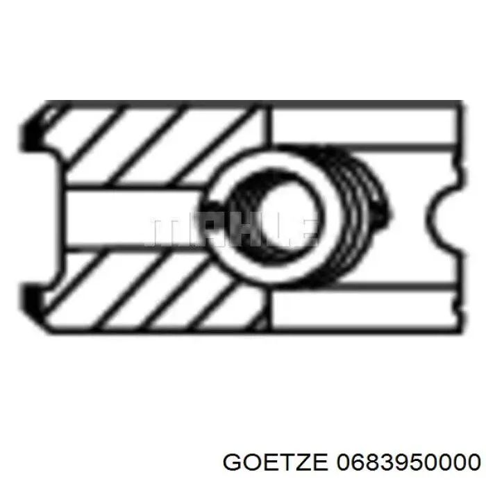  Goetze 0683950000 ціна, від 23.30 USD