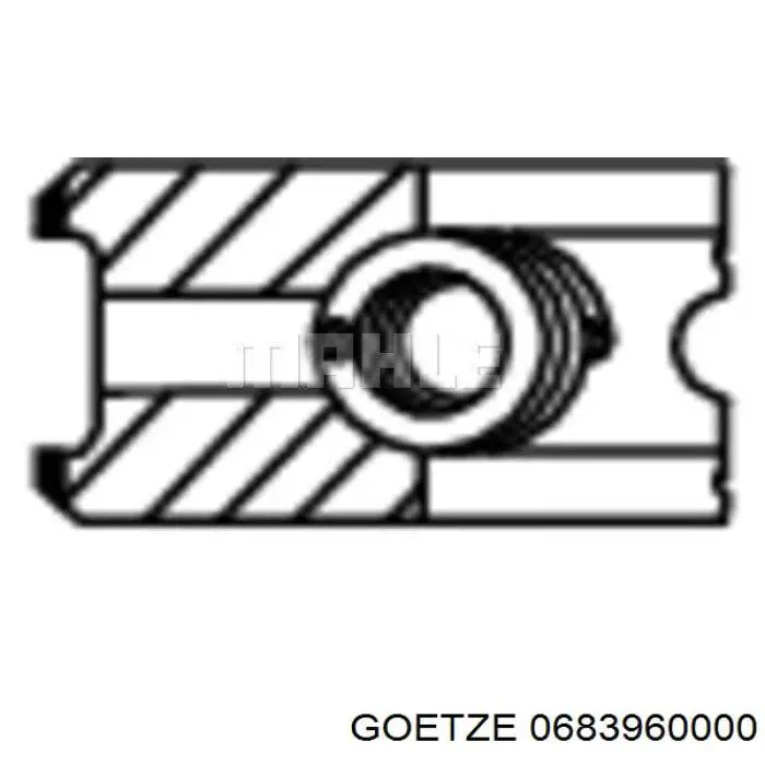 Кільця поршневі комплект на мотор, STD. Ford 1436607 ціна, від 17.95 USD
