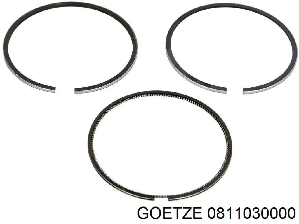 Купити 0811030000 Goetze Кільця поршневі на 1 циліндр, STD.