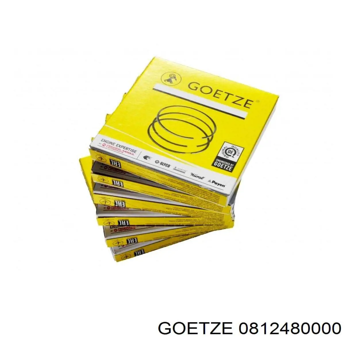 Поршні і шатуни Goetze 0812480000 ціна, від 17.72 USD