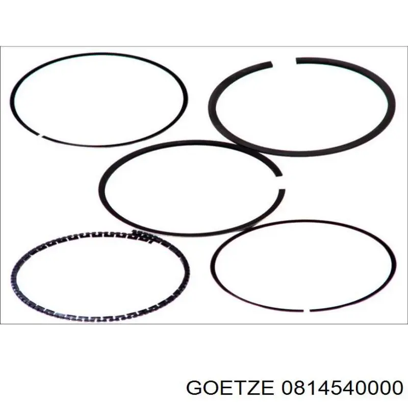 Кільця поршневі на 1 циліндр, STD. Goetze 0814540000 ціна, від 20.03 USD