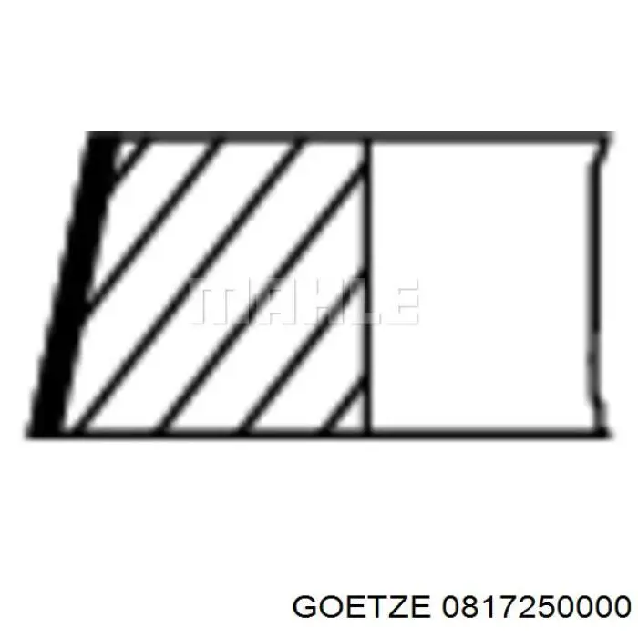  Goetze 0817940000 ціна, від 19.73 USD