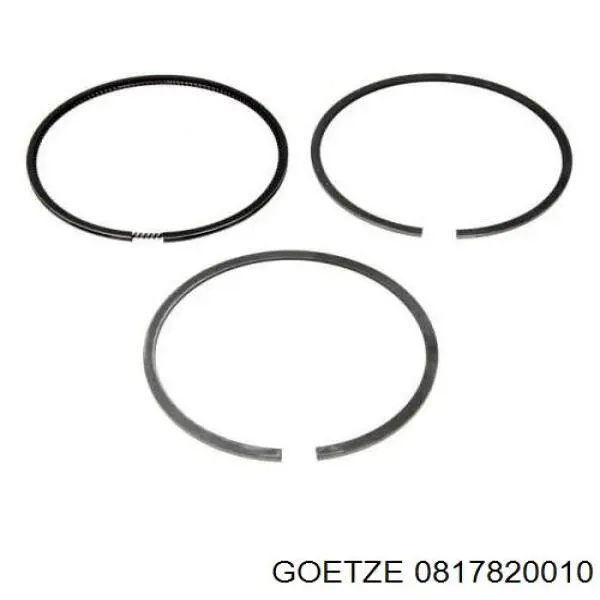 Купити 00280N9 Mahle Original Кільця поршневі на 1 циліндр, STD.