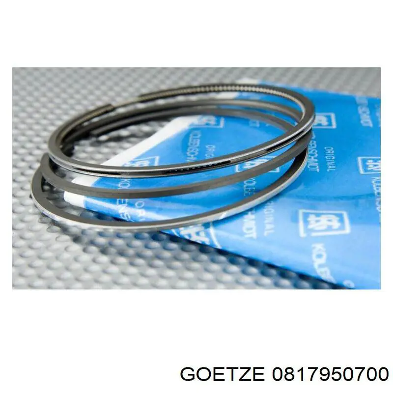817950700 Goetze кільця поршневі на 1 циліндр, 2-й ремонт (+0,50)