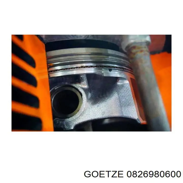 0826980600 Goetze кільця поршневі на 1 циліндр, 2-й ремонт (+0,50)