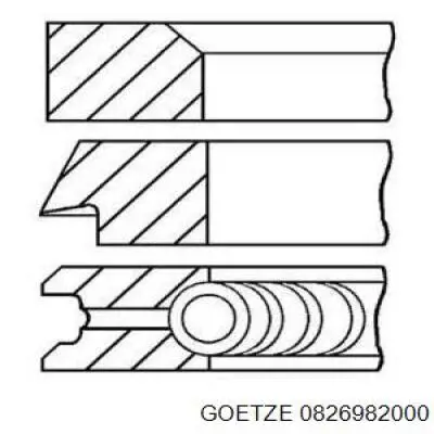 Купити 9280380 SM Кільця поршневі на 1 циліндр, 3-й ремонт (+0,75)