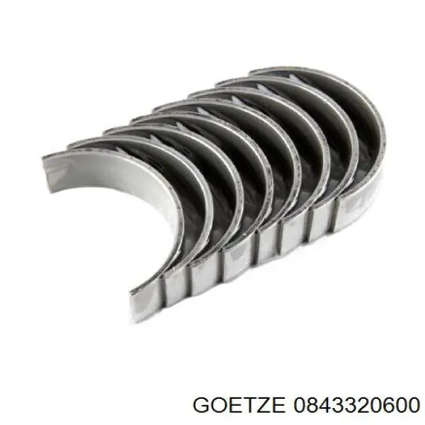 0843320600 Goetze кільця поршневі на 1 циліндр, 2-й ремонт (+0,50)