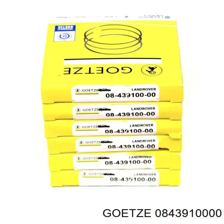 Купити 039RS101010N0 Mahle Original Кільця поршневі на 1 циліндр, STD.