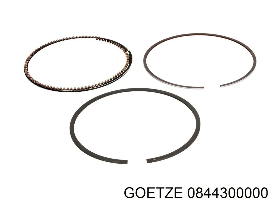 Кільця поршневі на 1 циліндр, STD. Mahle Original 640RS101040N0 ціна, від 13.21 USD