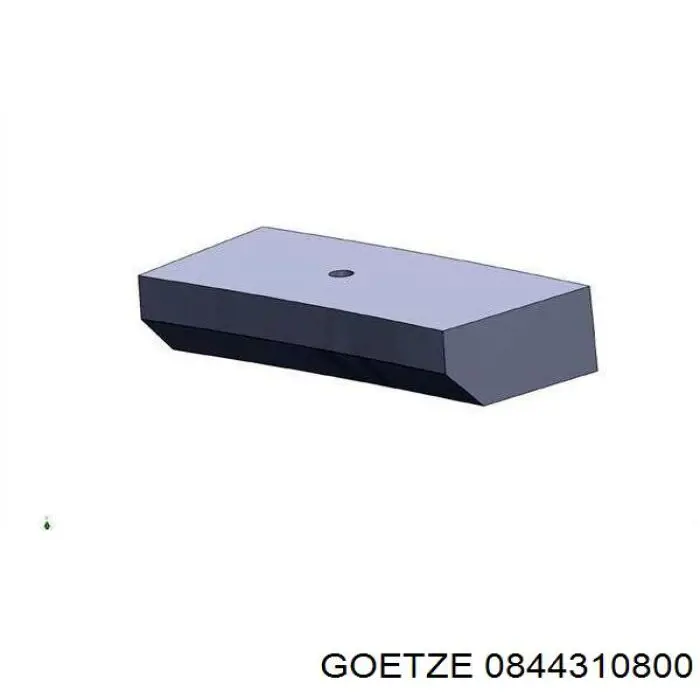0844310800 Goetze кільця поршневі на 1 циліндр, 2-й ремонт (+0,65)