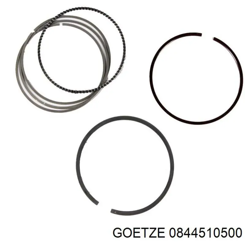 0844510500 Goetze кільця поршневі комплект на мотор, 1-й ремонт (+0,25)