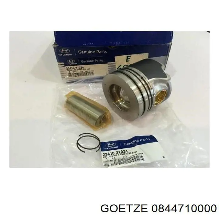 Кільця поршневі на 1 циліндр, STD. 681RS001090N0 Mahle Original