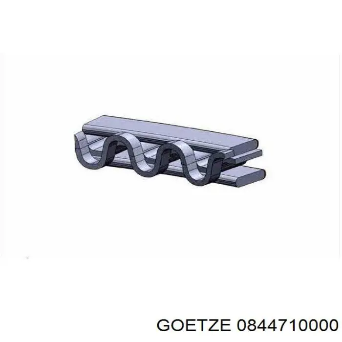 681RS001090N0 Mahle Original Кільця поршневі на 1 циліндр, STD.