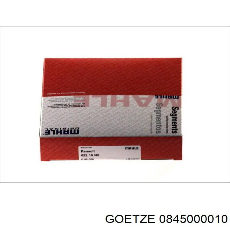 Кільця поршневі на 1 циліндр, STD. Renault (RVI) 7701475787 ціна, від 12.79 USD