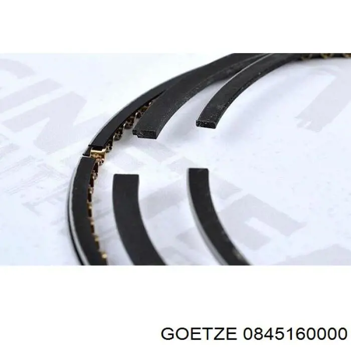 0845160000 Goetze кільця поршневі на 1 циліндр, std.