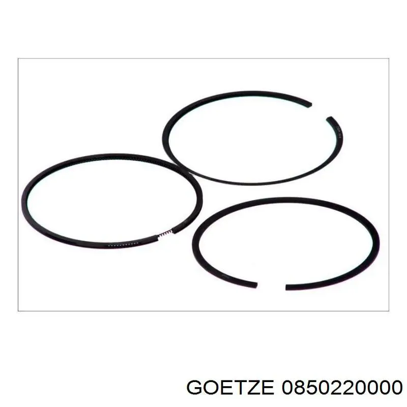Купити 0850220000 Goetze Кільця поршневі на 1 циліндр, STD.