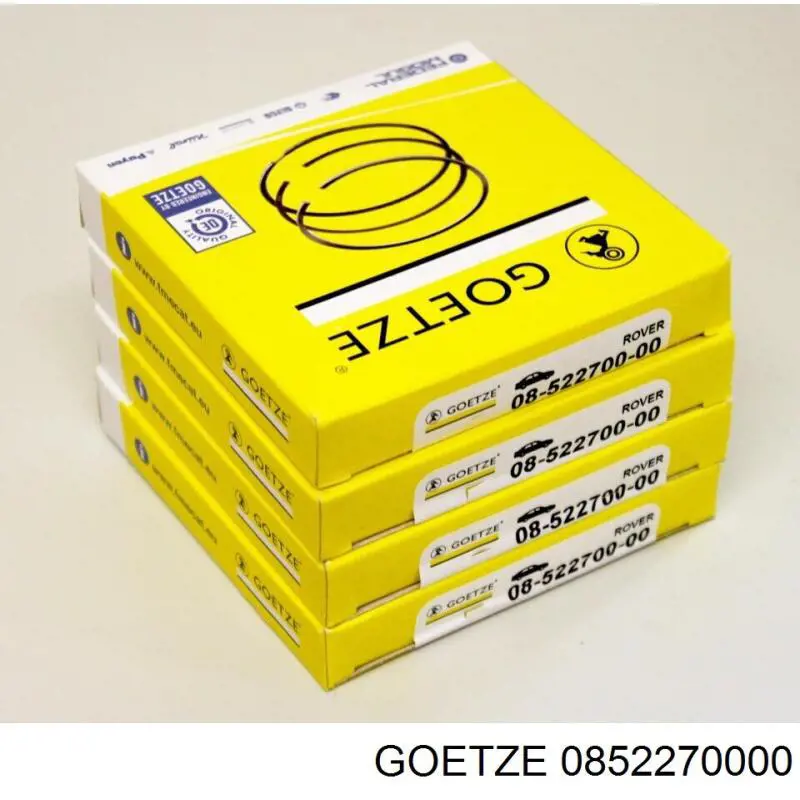 Кільця поршневі на 1 циліндр, STD. 353RS101000N0 Mahle Original