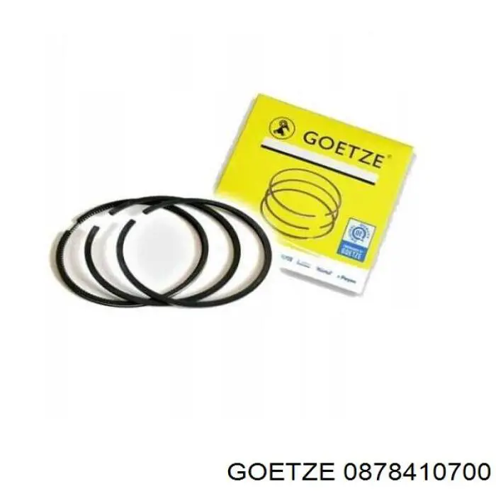 0878410700 Goetze кільця поршневі на 1 циліндр, 2-й ремонт (+0,50)